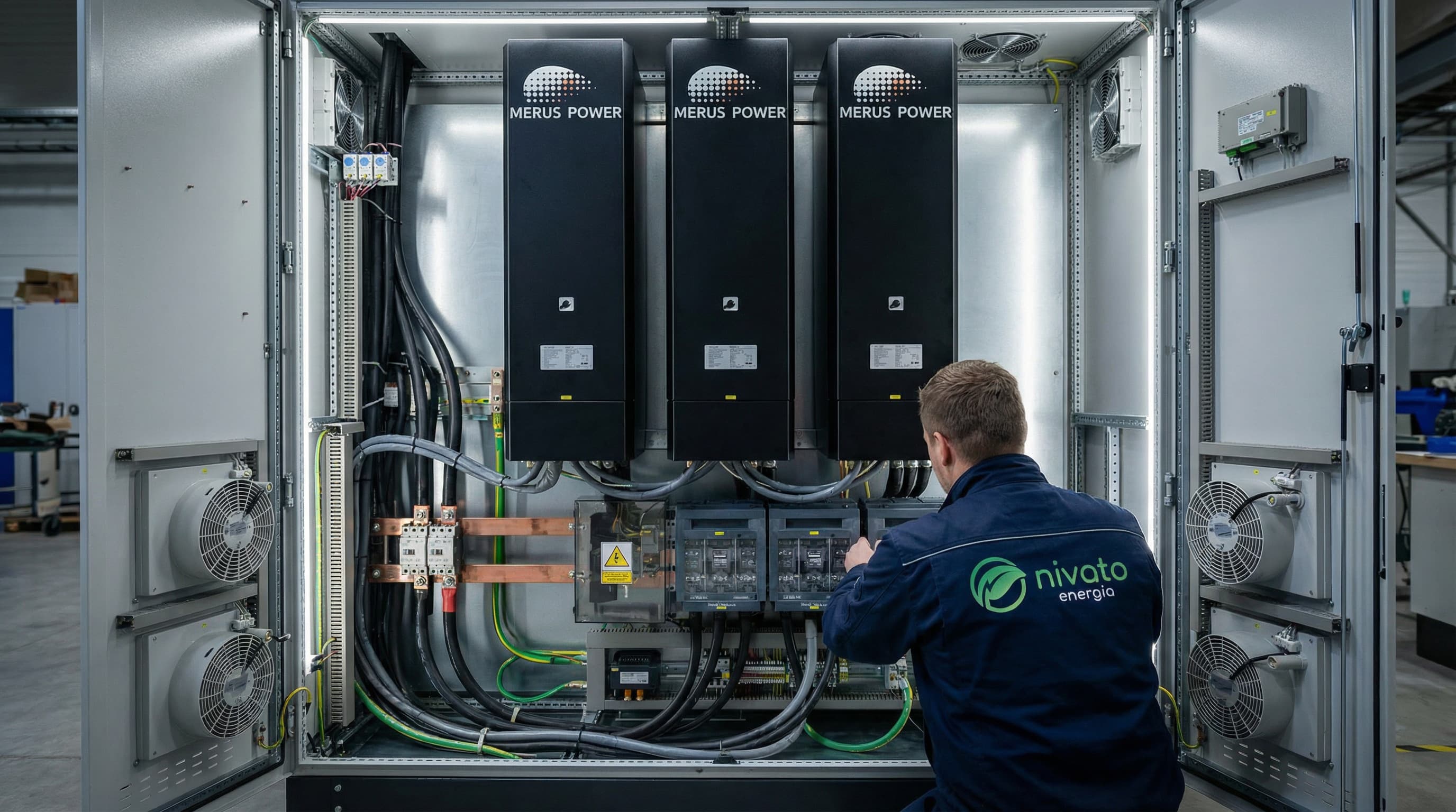 Szafa kompensacji mocy biernej z filtrami harmonicznych