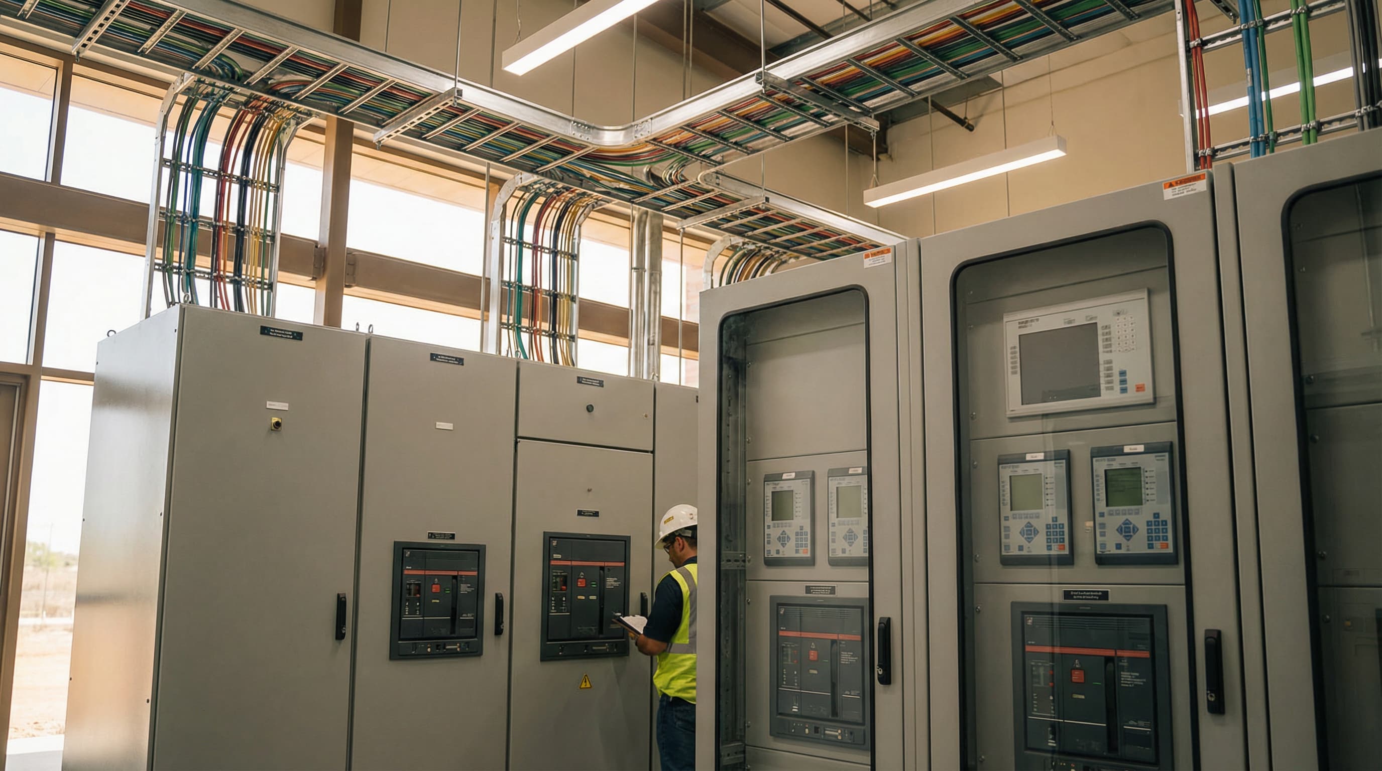 Elektroinstallationen – Visualisierung